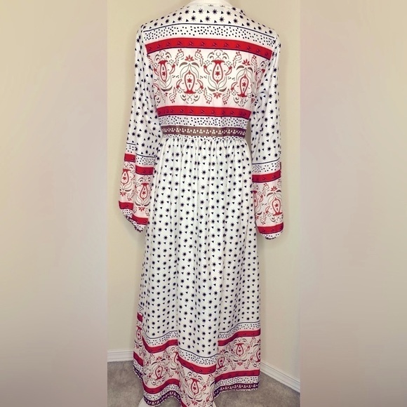 MISSLOOK  Boho Maxi Dress Women Long Sleeve Size Small - Picture 2 of 9